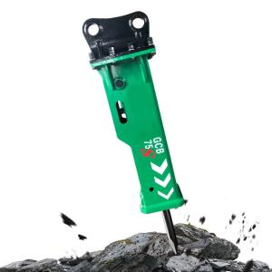 75mm Hydraulic Excavator Jack Hammer Breaker For Construction Mining Backhoe