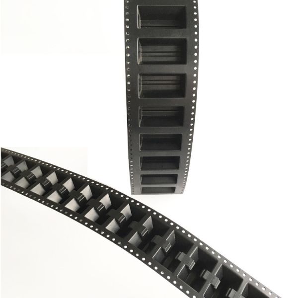 Environmental Protection PC PS PET Embossed Carrier Tape 8mm 12mm 44mm