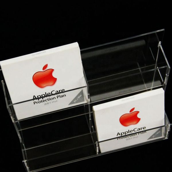 Acrylic cigarette case double-layer multi grid data display rack file advertising rack