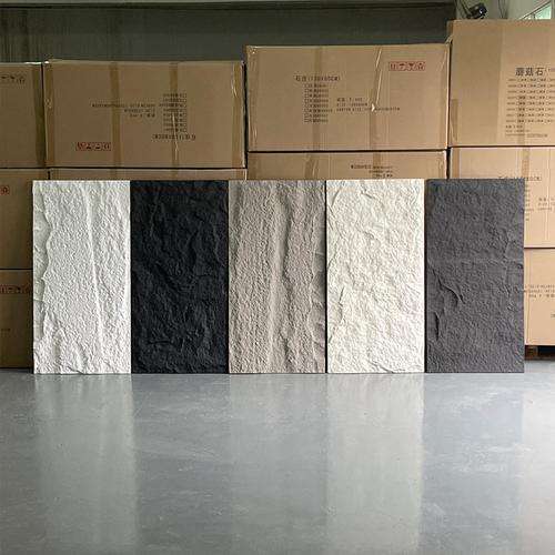 Indoor Outdoor Polyurethane Stone Wall Cladding Panel Thick Slab Design