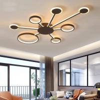 Lumière pendante d'intérieur acrylique ronde créative du plafonnier de LED LED