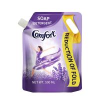 Sac en plastique à haute barrière de 500 ml de détergent pour les vêtements avec poche à boutons