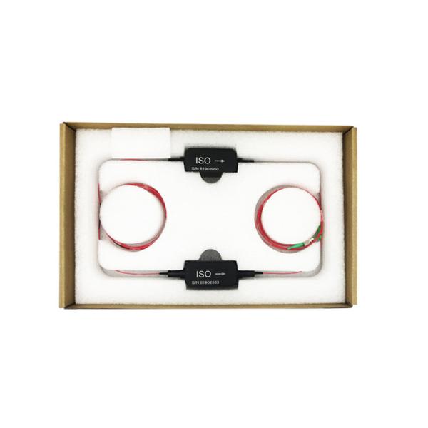 Polarização dupla da fase do baixo isolador ótico do PM 980nm Faraday da inserção insensível