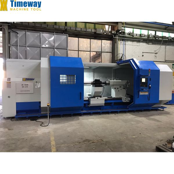 Metal Processing Simplified Heavy Duty Flat Bed CNC Horizontal Lathe Machine AK-1600B
