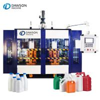 Machine de moulage automatique par soufflage par extrusion 0-5 litres HDPE plastique Jerrycan Machine de moulage par soufflage par extrusion pour la production