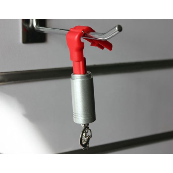COMER ABS Display Hook Stoplok / magnetic security stop lock / peg hook lock and magnetic key