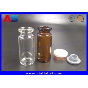 Capacity 10ml vial with Flip Off Cap 1ml / 2ml / 3ml / 5ml / 10ml Capacity