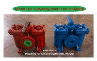 Oil Purifier Outlet Dual Oil Filter AS16050-0.75/0.26 CB/T425-94 Body Cast Iron with Stainless Steel Filter Cartridge
