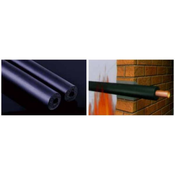 Multiple Sizes AC Spare Part Rubber Plastic Thermal Foam Insulation Pipes