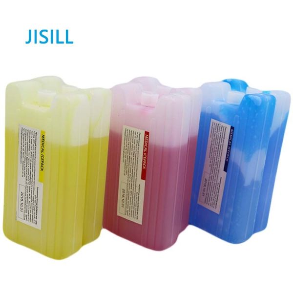 PCM Ice Pack Customizable Rigid Plastic Gel Cooling Pack for Chilled Food Transport Drink Cooling and Medicine Transport
