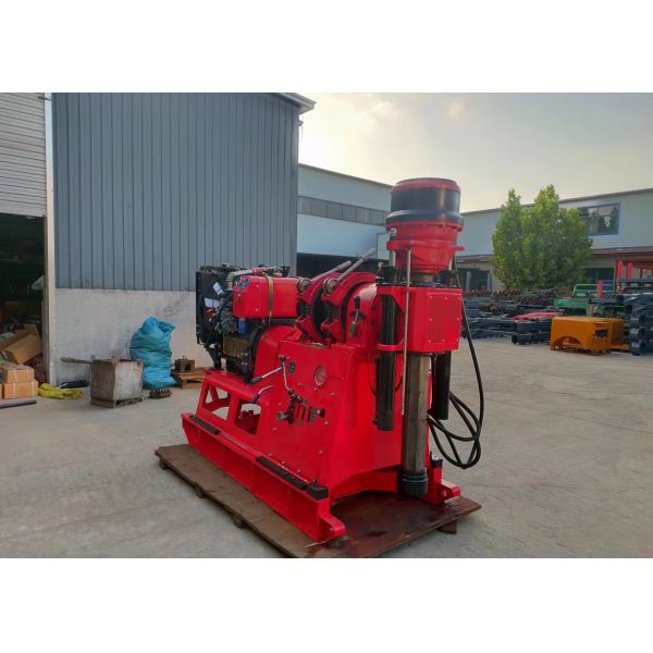 600 Kg Core Drill Rig Barrel Drilling For Depths Up To 400 Meters Capacity