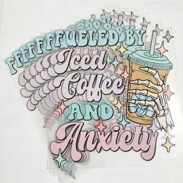 Machine Washable Pressure Sensitive Heat Transfer Numbers in Multiple Colors for Custom Screen-Printed Jersey Logos