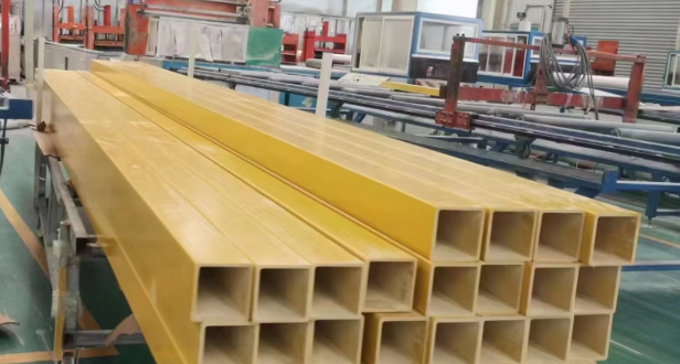 FRP Square Tube GRP Pultruded Glassfiber Tube Rectangular Fiberglass Долговечность