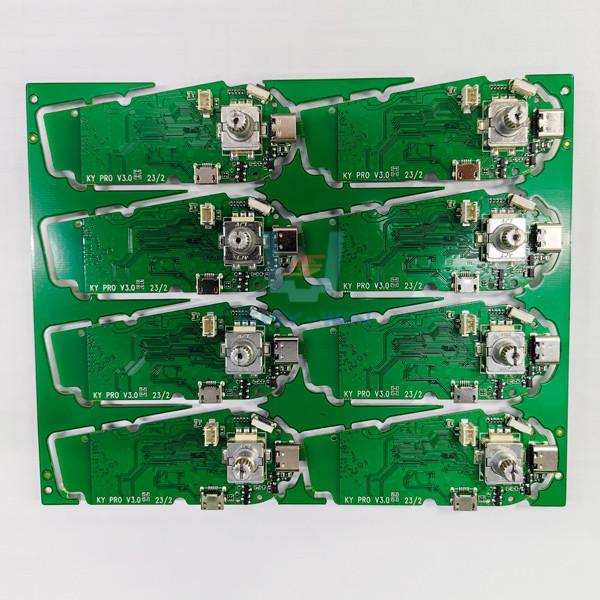 Green Printed Circuit Board Assembly Highly Efficient 6 Layers