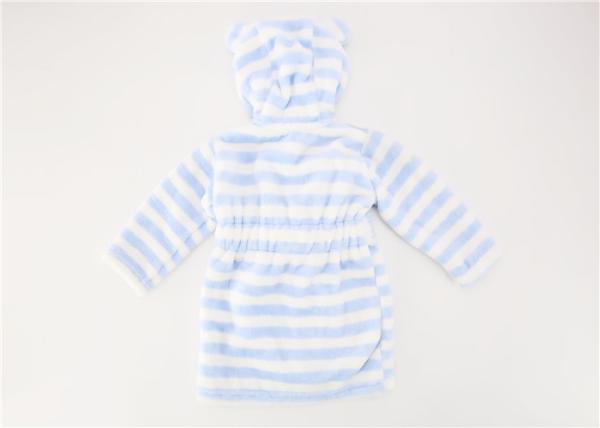 Coral Fleece Personalised Baby Bath Robes 3-24M Rich Color AZO FREE OEM/ODM