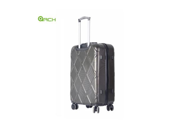 ABS+PC Trolley Travel Hard Luggage With Spinner Wheels Side Carry Handles