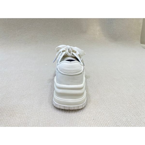 Women lace breathable espadrilles walking shoes with high top