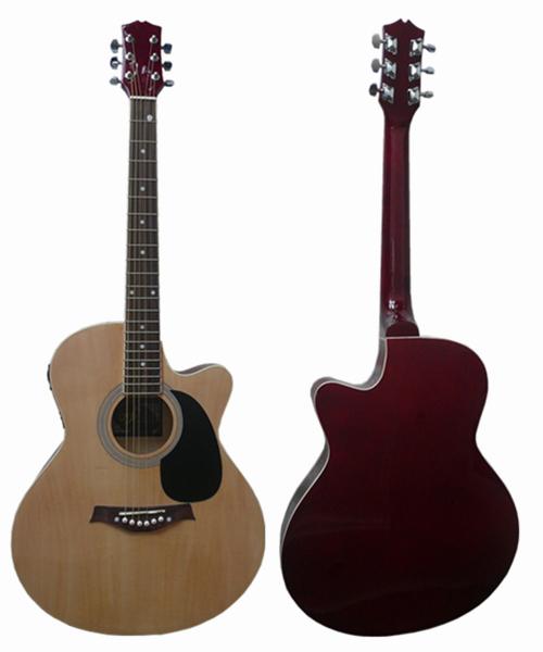 40inch Electric Acoustic guitar western guitar basswood with EQ -AF4010CA-EQ