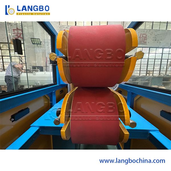 PE Pipe Extrusion Line for Small Pipes with Low Scrap Rate Precision and Single Screw Design