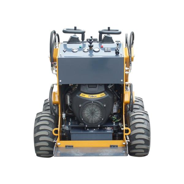 420 Wheel Skid Steer Loader with 4 in 1 Bucket Customer's Requirement and Affordable