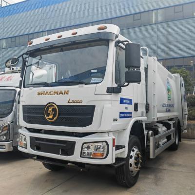 Shacman L3000 Refuse Compactor Vehicle 16cbm Garbage Collection Truck 260HP
