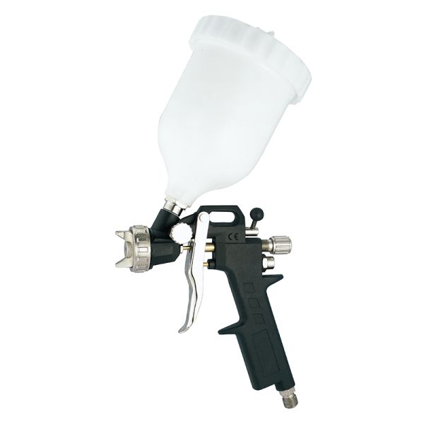 1/4 Air Inlet High Pressure Spray Gun Air Spray Paint Gun Air Sprayer Gravity Feed Type 1.5mm Nozzle