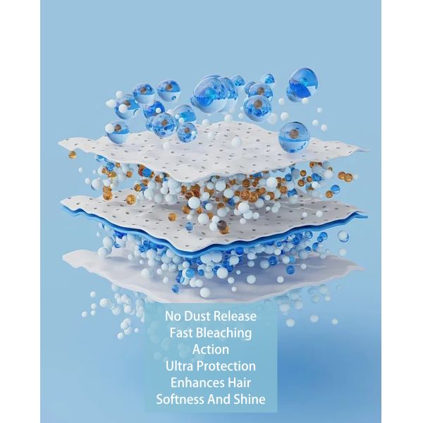 Poudre Décolorante Cheveux Blond Clair PureStyle Organic Blue 9 Tons 1000g