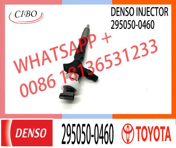 Injetor de combustível a diesel de carregamento comum 295050-0460 9729505-046 295050-0200 23670-30400 para Toyota 1KD 2KD