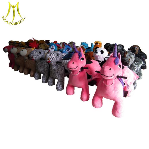 Hansel  hot selling electric plush motorized animals for sale