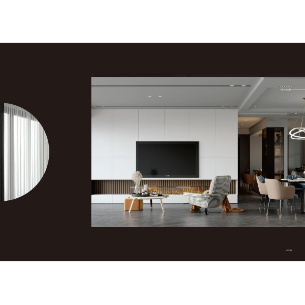 Бесконечная белая фарфоровая плитка, 750*1500 мм, толщина 9,5 мм, для пола и стены