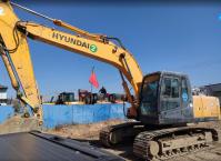 Excavateurs Hyundai 215 d'occasion d'origine 21 tonnes Excavateur minier d'occasion pour la construction