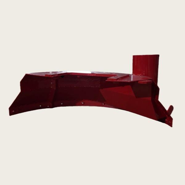 Steel Material Sweeper Brush Guard with 16kg Weight and Arc-Shaped Design for Dust Suppression and Debris Control