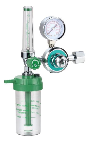 Chrome - Plated Medical Oxygen Inhaler Easy Cleaning For Hospital / Household