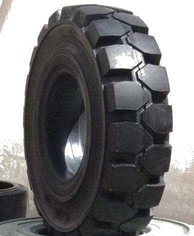 27X10-12 Forklift Wheels And Tires , Hyster Forklift Tires Shihua