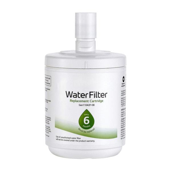 Filtro de água frigorífica de pré-filtração para uso doméstico para capacidade de 500 litros e 6 meses