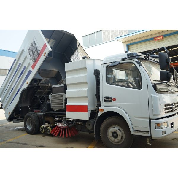 Camión de alta presión de la limpieza del camión del barrido del lavado del camino del SGS/de la calle del vacío