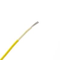 Fio trançado do silicone da fibra de vidro Ul3074