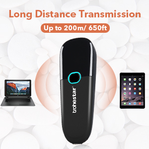 1200mAh Micro USB Barcode Scanner