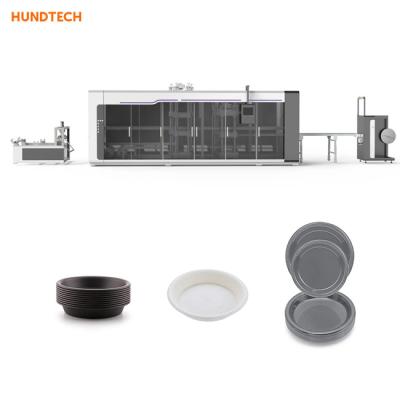 Controle de temperatura descartável servo da máquina de fatura de placa do diafragma 7.5KW