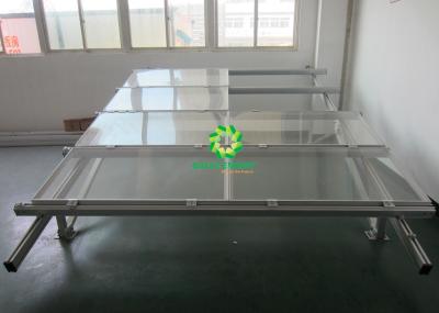Os sistemas solares do racking da montagem à terra completa do projeto maximizam pre - o conjunto