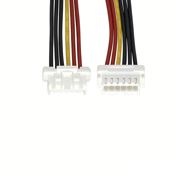 China Factory Custom Wire Harness | Custom Length PH2.0 6P 24AWG Male Female Mating Wire Harness for Small Household Appliance | RoHS Compliant Made in China