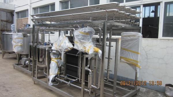 1000L/H Farms Processing Sterilizer Milk Pasteurizer for Milk Pasteurization Machine