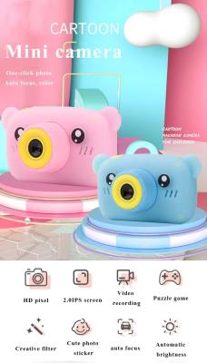2.0 Inch Screen Kid Camera 1200w Portable Photo and Video Recorder for Kids Type C 99*47*72mm Size
