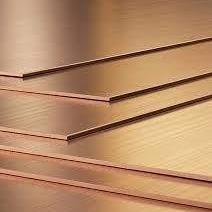 Placa de cobre vermelha da folha de ASTM B152 processamento de 0.3mm - de 100mm C1100 C12200 puro