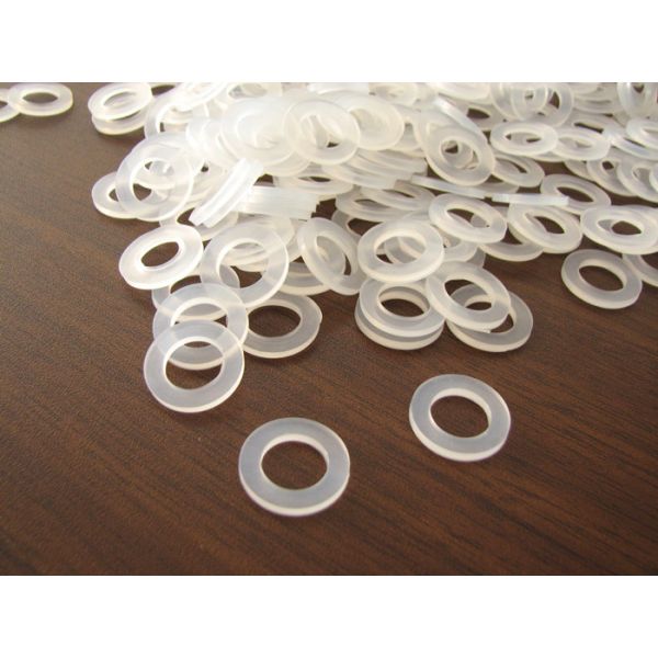Food Grade Silicone Washers with Close Cell Structure in Customized Sizes for Sealing Applications