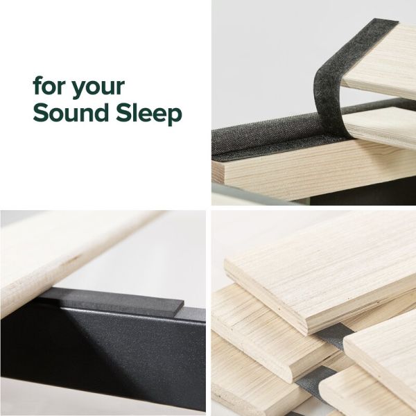 Classic Linen Fabric Upholstered Beds  With Checkered Stitching Design