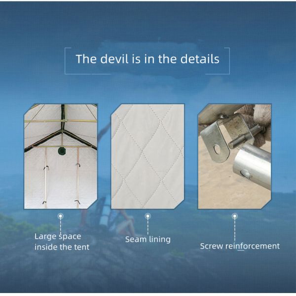 Oxford Military Camping Gear Camouflage Waterproof Tent 5*10*1.8*3.1m