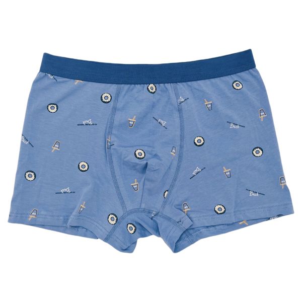 Men Boxer Briefs Printed Men's Shorts Boxers Cotton Briefs Underwear Men