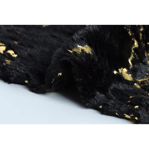 DDP Recycled Free Sample Cheap Wholesale PV Velvet Marble Style Knit White Polyester Hot Stamping Foil Fabric