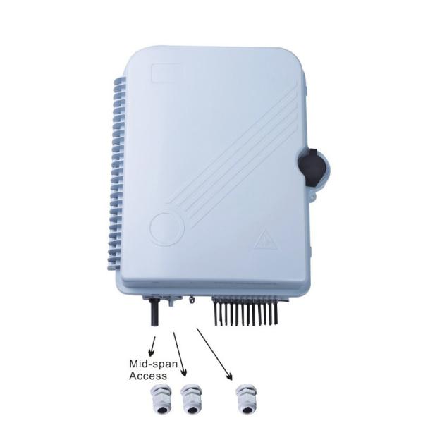 IP65 PC ABS 24cores ODF FTTH Network Termination Box